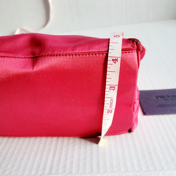 Prada Pink Satin Tote - Small - Picture 5 of 12